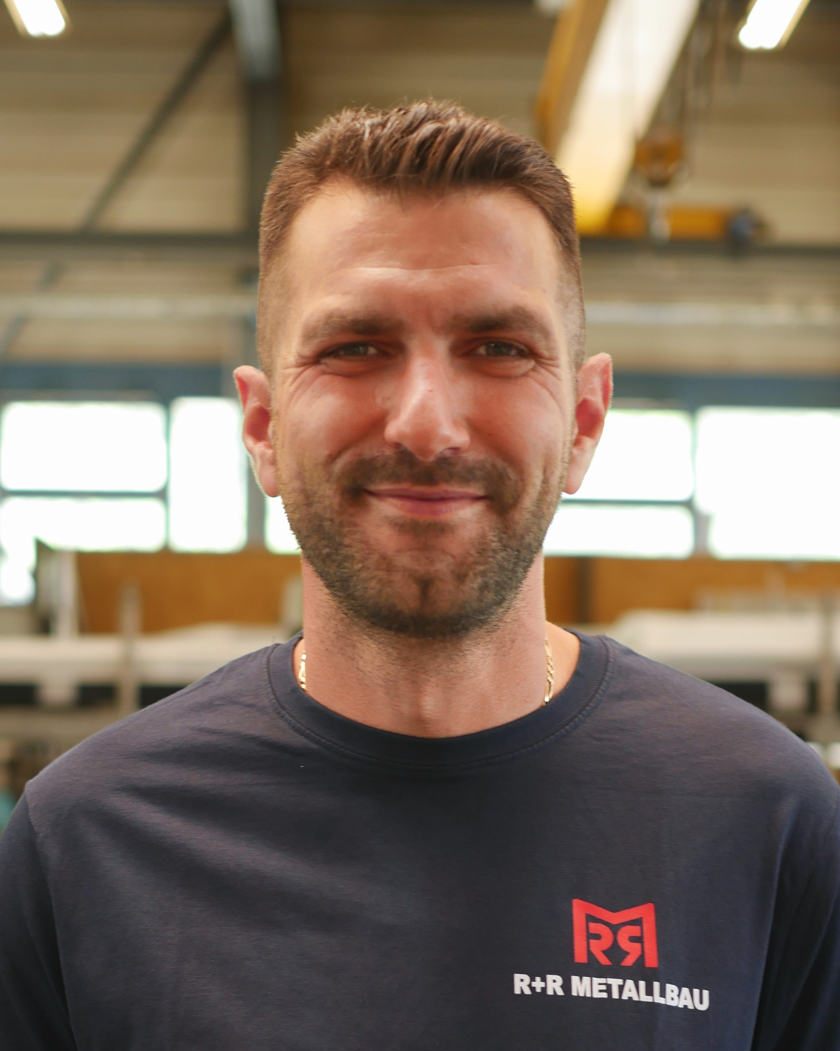Pjeter M. - Produktion / Werkstatt bei R+R Metallbau AG